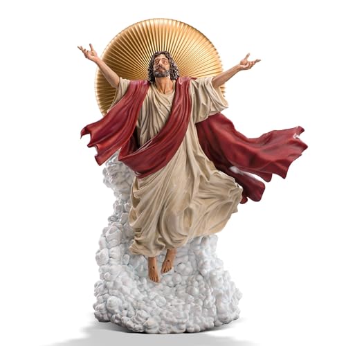 Estatua de Jesús Ascendiendo 11 pulgadas Polystone