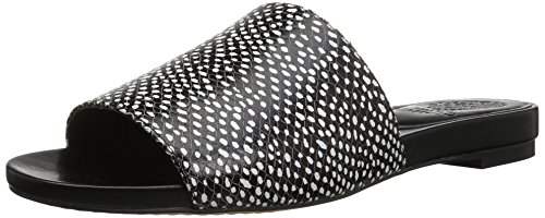 Sandales à enfiler Vince Camuto Haydan en noir et blanc pour femme taille 37 EU