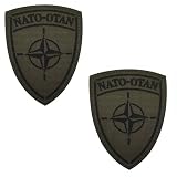 ODSP NATO OTAN NRF IR Reflective Camo Hook Loop Tactical Patch