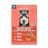 Jinx Premium Dry Dog Food, for All Lifestages - Real Salmon, Brown Rice & Sweet Potato Kibble with Superfoods for Immune Support & Probiotics for Digestive Support - No Fillers - 11.5lb