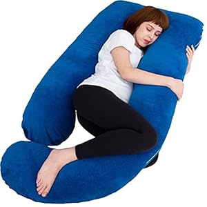 AMCATON 60 Inch Pregnancy Pillows for Sleeping, Extra Large U Shaped Body Pillow, Pregnancy Pillow, Maternity Pillow for…