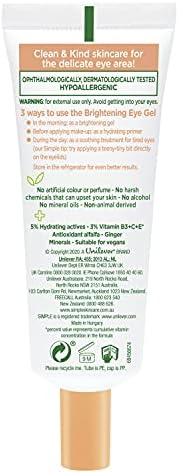 Simple Protect n Glow Brightening Eye Gel 25 ml