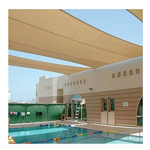 Voile de teinte solaire rectangulaire 2x2,5m protection UV sable