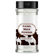 Camel Milk Powder | 100% Natural & Freeze Dried | Gluten Free, including its vitamins, minerals, and proteins - 50g