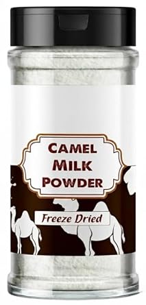 Camel Milk Powder | 100% Natural & Freeze Dried | Gluten Free, including its vitamins, minerals, and proteins - 50g