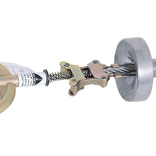 Peakworks Multi Directional, Osha Compliant, Reusable, 3/4" Temporary Concrete Hole Anchor, Silver/Brass, V8222120 #TOP1