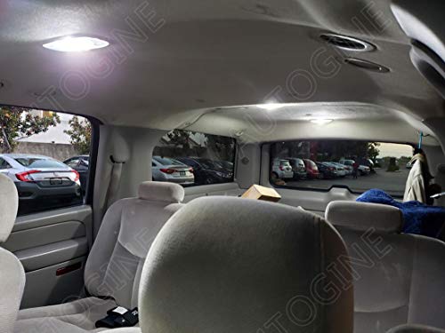 Kit de 20 luces LED interiores blancas para Chevrolet Chevy Avalanche miniatura 6