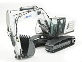 Huina CY961-100S K961 KABOLITE HYDRAULIC EXCAVATOR w/TOOL ATTACHMENTS RC Construction Toy, White