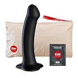 FUN FACTORY Dildo MAGNUM (Schwarz) – XXL-Dildo mit Saugnapf MADE IN...