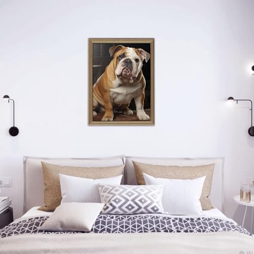 500 Piece Puzzles for Adults Personalized Wooden Puzzles English-Bulldog Jigsaw Puzzles Gift Custom Puzzle from Photos Challenging Puzzles for Family Wedding Christmas Birthday Gifts 20.4 x 15 in - Image 7