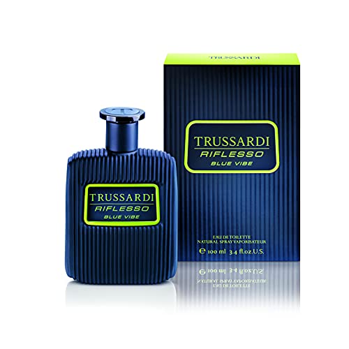 Riflesso Blue Vibe by Trussardi for Men - 3.4 oz EDT Spray