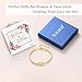 Sistble Gold Bracelets for Women, Mothers Day Gifts Knot Bracelets for Women Teen Gifts 14K Gold Plated Infinity Bracelet Adjustable Snake Chain Birthday Anniversary Jewelry