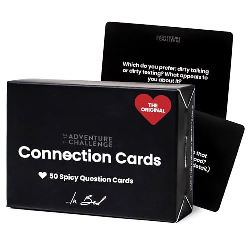 In Bed Connection Cards - 50 Intimacy Questions for Couples