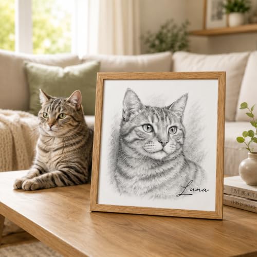 Custom Rabbit Portrait from Photo