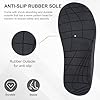 V.Step Orthopedic Slipper for Women Man with Arch Support, Orthotic Clog Slipper for Plantar Fasciitis Pain Relief Comfortable House Slipper with Indoor Outdoor Anti-Skid Rubber Sole Black M9/W10 #3