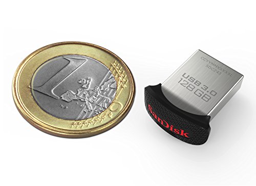 Memoria Flash USB 3.0 SanDisk Ultra Fit de 128 GB, Velocidad de Lectura de hasta 150MB/s
