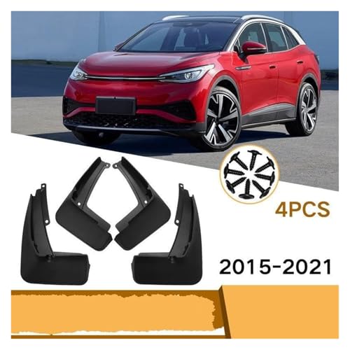 Guardabarros para VW ID 4X 2015-2021: kit completo de protección contra salpicaduras 5