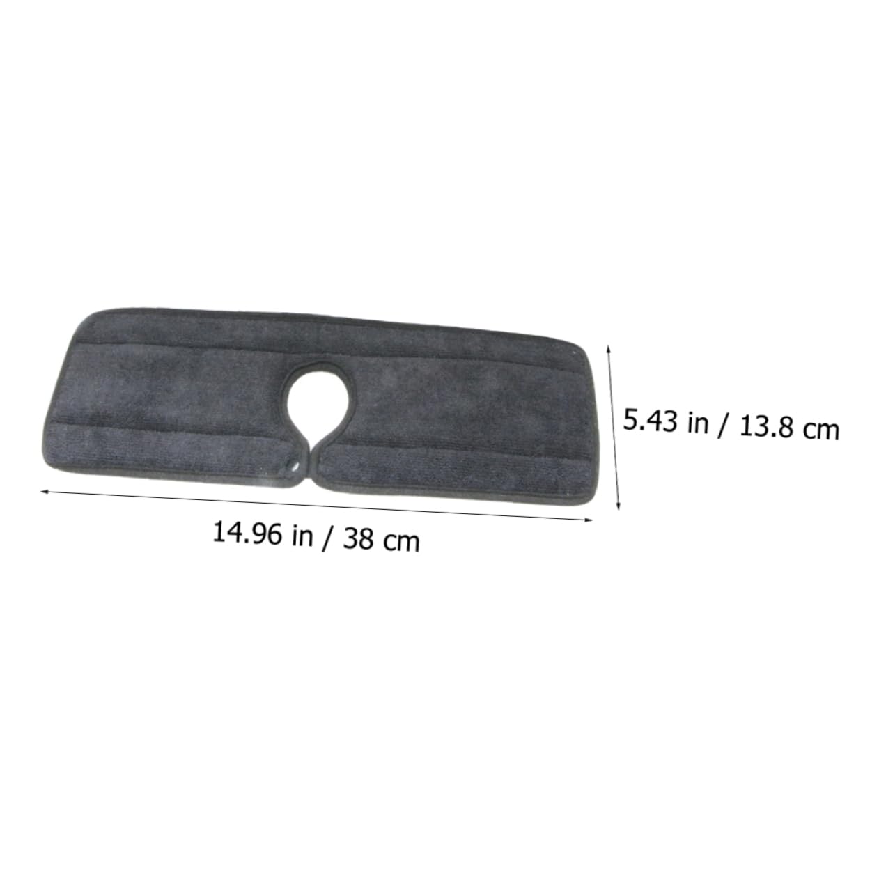 TOPBATHY 8 Piezas De Almohadilla Absorbente Almohadilla Simple para Lavabo Tapete De Secado Tapete De Cocina para Fregadero Almohadillas De Secado De Agua Detrás del Grifo