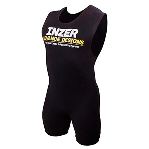 Inzer Power Compression Singlet - Powerlifting Weightlifting Performance (Medium)