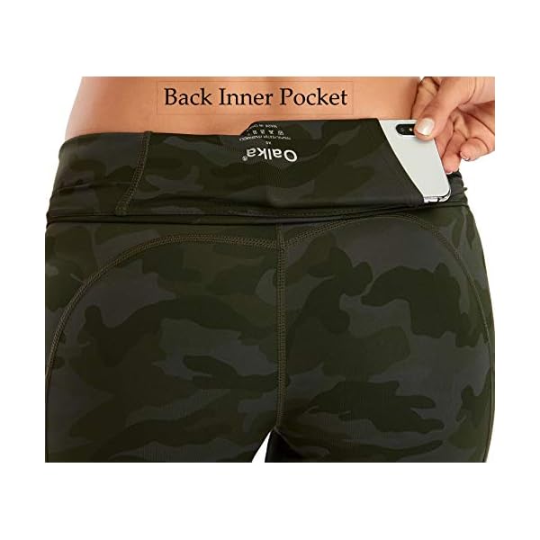 Oalka-Womens-Short-Yoga-Side-Pockets-High-Waist-Workout-Running-Shorts Oalka Women's Short Yoga Side Pockets High Waist Workout Running Shorts Multi Camo Army Green Medium