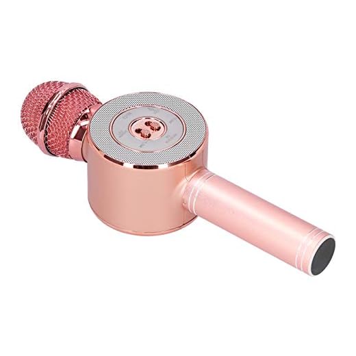 Trådlös Bluetooth-mikrofon - Bärbar Handhållen Karaoke-mikrofonhögtalare, FM-radiohögtalare, Ljudmikrofon,