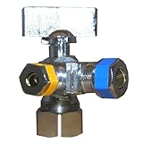 pippa larsen instagram  LASCO 06-9321 Quarter Turn 3-Way Valve, 1/2-Inch Iron Pipe Inlet X 3/8-Inch Compression Outlet X 3/8-Inch Compression Outlet, Chrome
