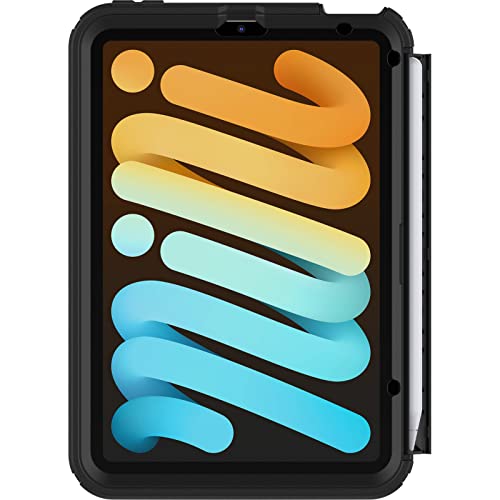 Image of OtterBox Defender Series Case for iPad mini (A17) and iPad mini (6th gen) - Black, Rugged, Durable, Multi-Layer Protection (Pack of 10)