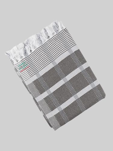 Image of RAMRAJ COTTON Evergreen Special Checked Towel Colour(Pack of 3)