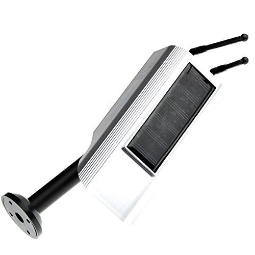 Generic Solar Powered Fake Dummy Security Ccd Bullet Camera With Red Blinking Led #TOP4