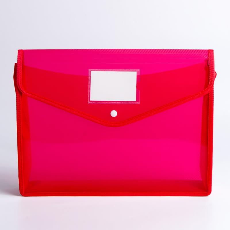 Sac à documents transparent imperméable A4 rangement bureau