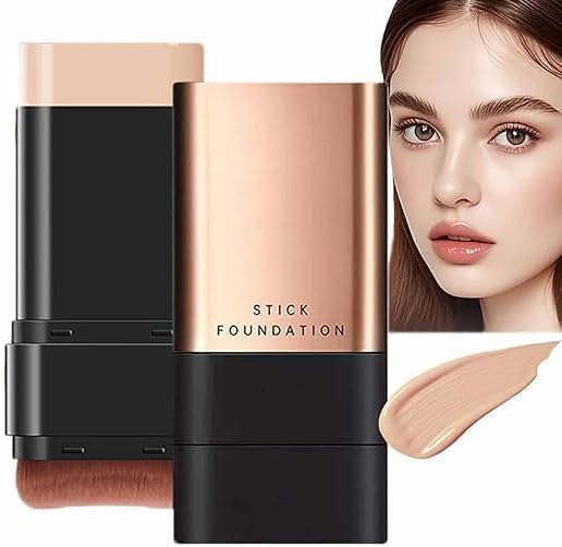 Beautiful Skin Foundation Stick – Full Coverage Cream Foundation Stick for Flawless Matte Finish | Long Lasting, Lightweight, Blendable Makeup | Suitable for All Skin Types