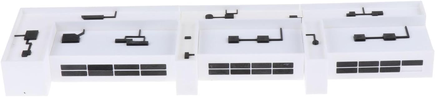 1/400 Airport Terminal Model Collectibles DIY Project Prop Airport Building