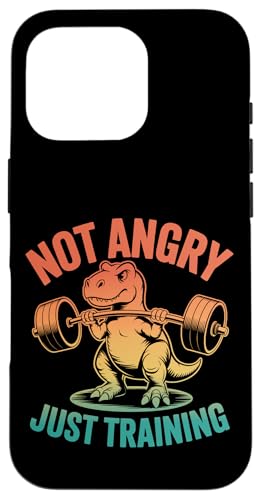 ���g�� Not Angry Just Training T Rex Gym �X�}�z�P�[�X iPhone 16 Pro �p