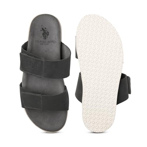 Image of U.S. Polo Assn. Men's Leather Slipper