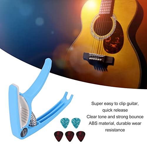 Agatige Capo de Guitare, Ensemble de Capo de Guitare électrique à dégagement Rapide avec médiators de Guitare 5PCS pour… - Les Beatles, Paul McCartney, John Lennon, RIngo Starr, George Harrison Agatige Capo de Guitare, Ensemble de Capo de Guitare électrique à dégagement Rapide avec médiators de Guitare 5PCS pour… – Image 6