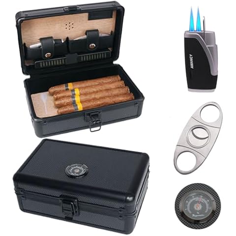 AMANCY Cigar Humidor with Accessories Cover