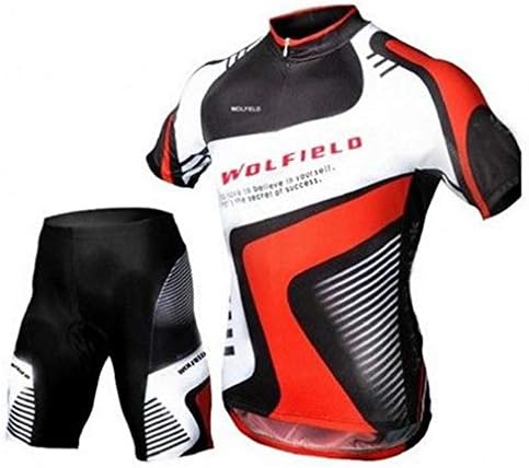 [H10811 L ] Bicycle Bike Outdoor Jersey Short Short Sleeves Breathable Riding Clothes Pant