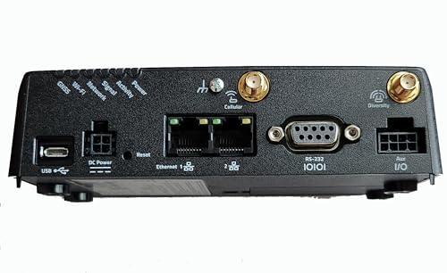 Image of Sierra Wireless AirLink LX60 Dual Gigabit Ethernet LTE CAT 4 Router for North America - DC Power Cable - No Wi-Fi - 1104580 with 1 Year Airlink Complete