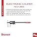 Starrett Stainless Steel Electronic Slide Caliper - 0-8