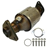 AutoShack Front Passenger Side Catalytic Converter Direct Fit Replacement for Suzuki Equator Nissan Pathfinder NV2500 NV1500 NV3500 2005-2015 Xterra 2005-2019 Frontier 4WD RWD (EPA Compliant) EM26469