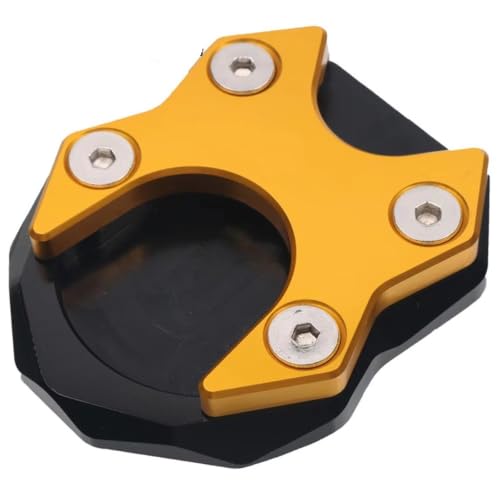 Patin béquille moto pour Honda ADV150 et X-ADV 2019-2023 extension latérale jaune