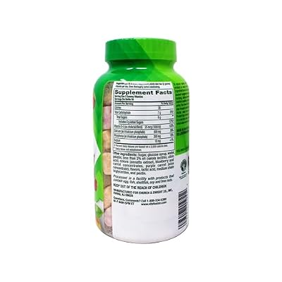 Vitafusion Calcium Adult Vitamins - 100 Gummies - 2 Pack.