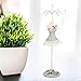 JTLB Jewelry Display Stand Model, Dress Shaped Metal Earring Rack Organizer, Fashionable Human Models Tower Storage, Ideal Necklace Stand Display, Perfect for Women Gifts (6)