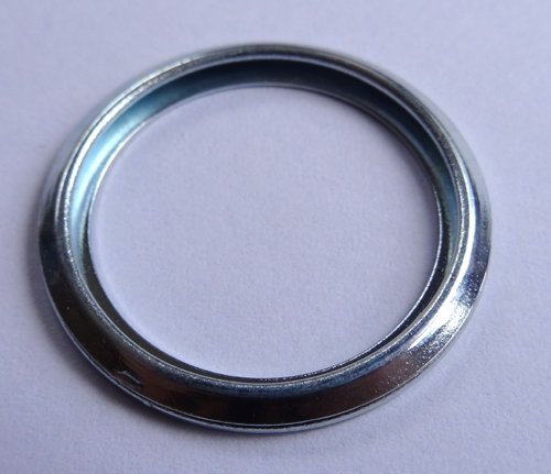 10 Steel Crush Washers 20mm I.D. 26mm O.D. 2mm Thick