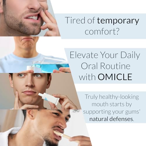 Image of OMICLE Daily Gum Care: Fast-Acting Soothing Relief, Gentle & Alcohol-Free Formula with Natural Ingredients
