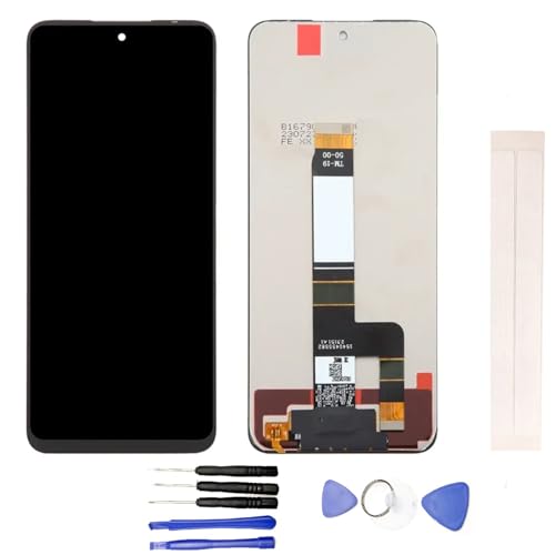 Jaytong LCD Replacement for Xiao-mi Red-mi Note 12R 23076RA4BC LCD Display Touch Screen Assembly (Black)