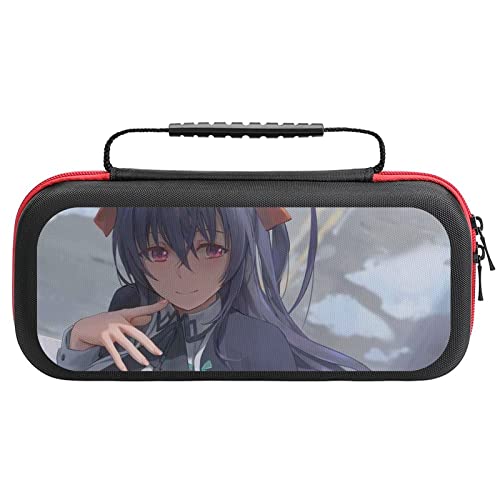 Switch ケース ハイスクールD×D 姫島 朱乃 薄型 スイッチ ケース 可愛い スイッチ専用ケース 大容量 Switchカバー Switch専用キャリーケース 持ち手付き スイッチポーチ 耐衝撃 収納バッグ スイッチカバー Joy-Con 収納ケース