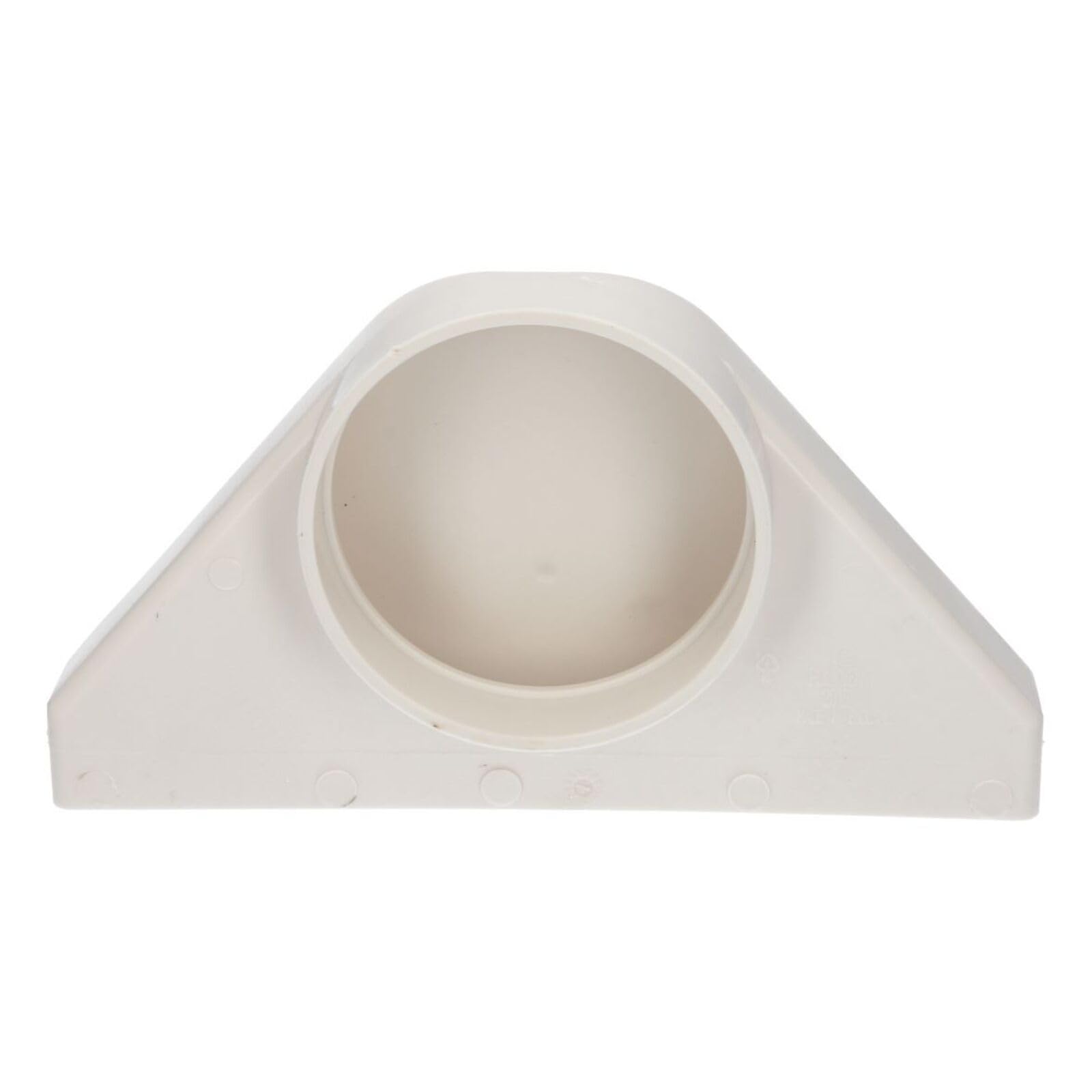 LUTH Premium Profi Parts Umlenkstück 100er Ultraflach 90° Rundrohr 100mmø Auf Flachkanalmuffe Zu 234x29mm für Belüftungtechnik