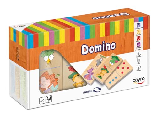 Cayro 8106 Domino Set 28 Piezas miniatura 1