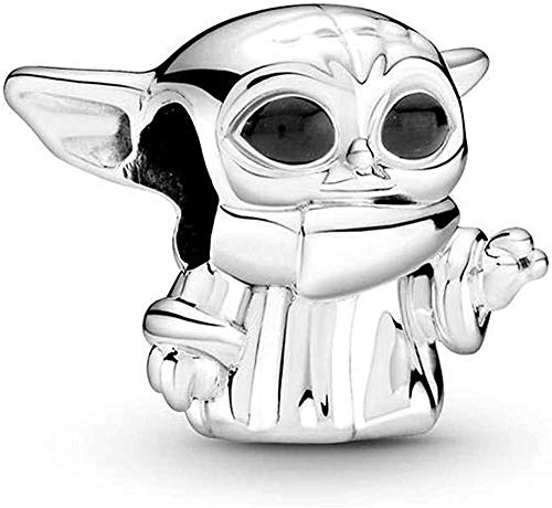 EZ Tuxedo Baby Cute Yoda The Child Charms 925 Sterling Silver Bead for Bracelets - Image 5